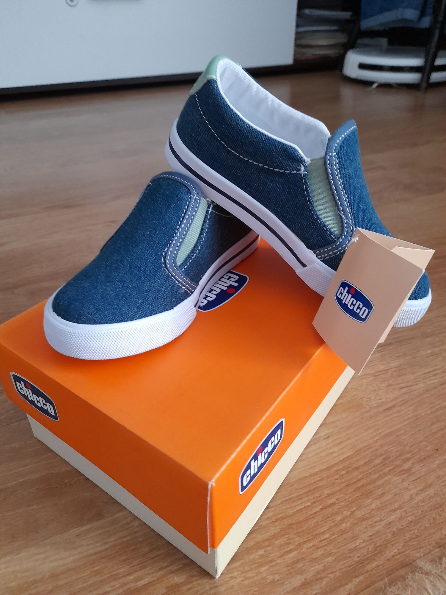 Pantofi Chicco denim