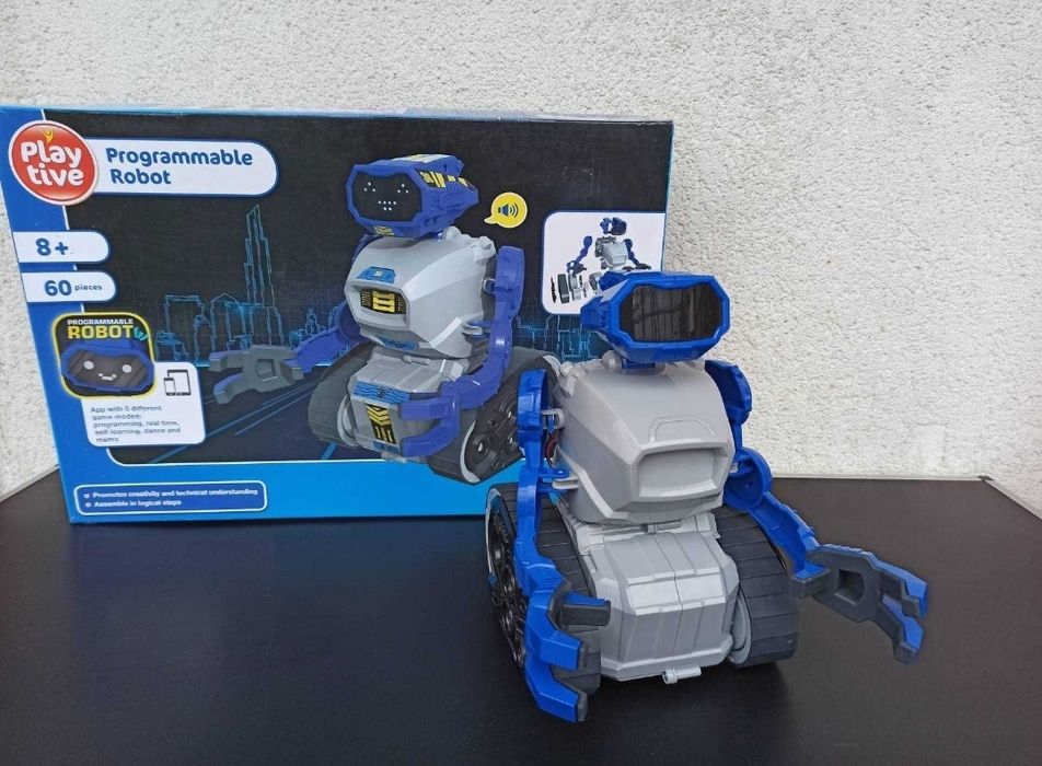 robot programabil copii programare aplicatie cadou fete baieti