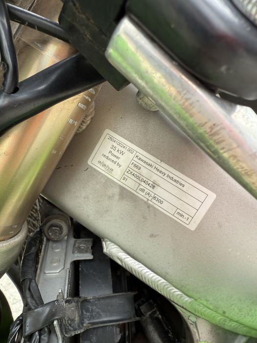Kawasaki ZXR 400 Limitat A2
