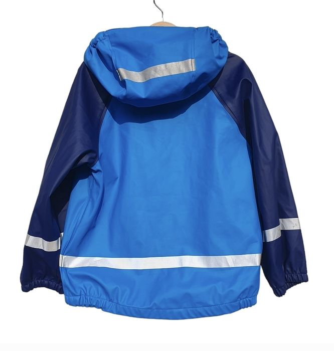 Geacă ploaie 110–116 (5–6 ani), unisex, albastru și bleumarin