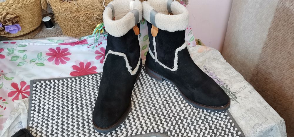 Ботуши Mexx 38 н. Естествен велур