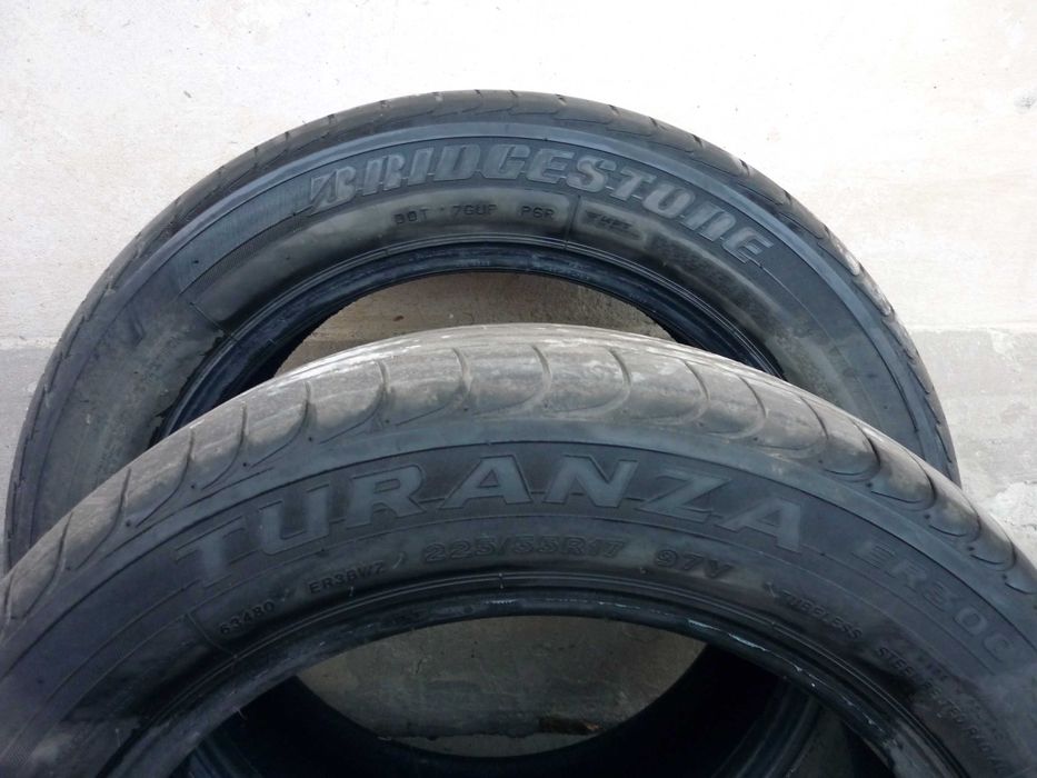 8 Cauciucuri 225/55 R17 - 4iarna + 4 vara