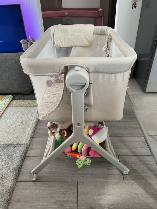 Patut pentru copii Lionelo - Leonie Plus - co-sleeper pliabil
