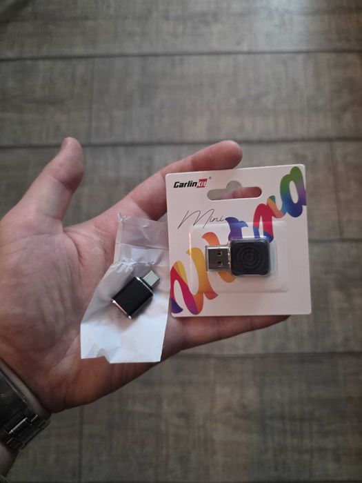 Adaptor Wireless Apple Carplay Android Auto Bluetooth CarlinKit 5.0