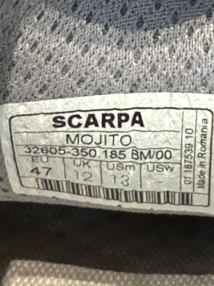 Туристически обувки SCARPA MOJITO .Номер 47