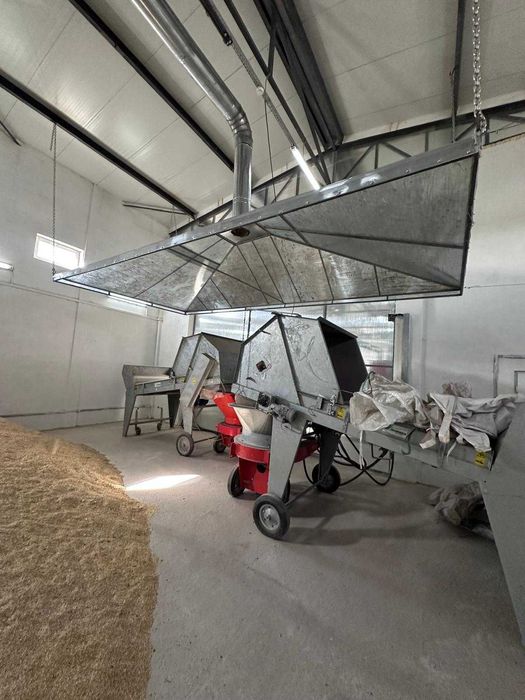 De vanzare linie productie peleti din paie - 500 kg/h