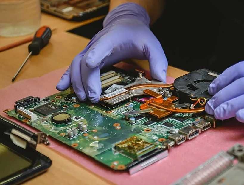 Компьютер мен ноутбукті кәсіби жөндеу — 24/7