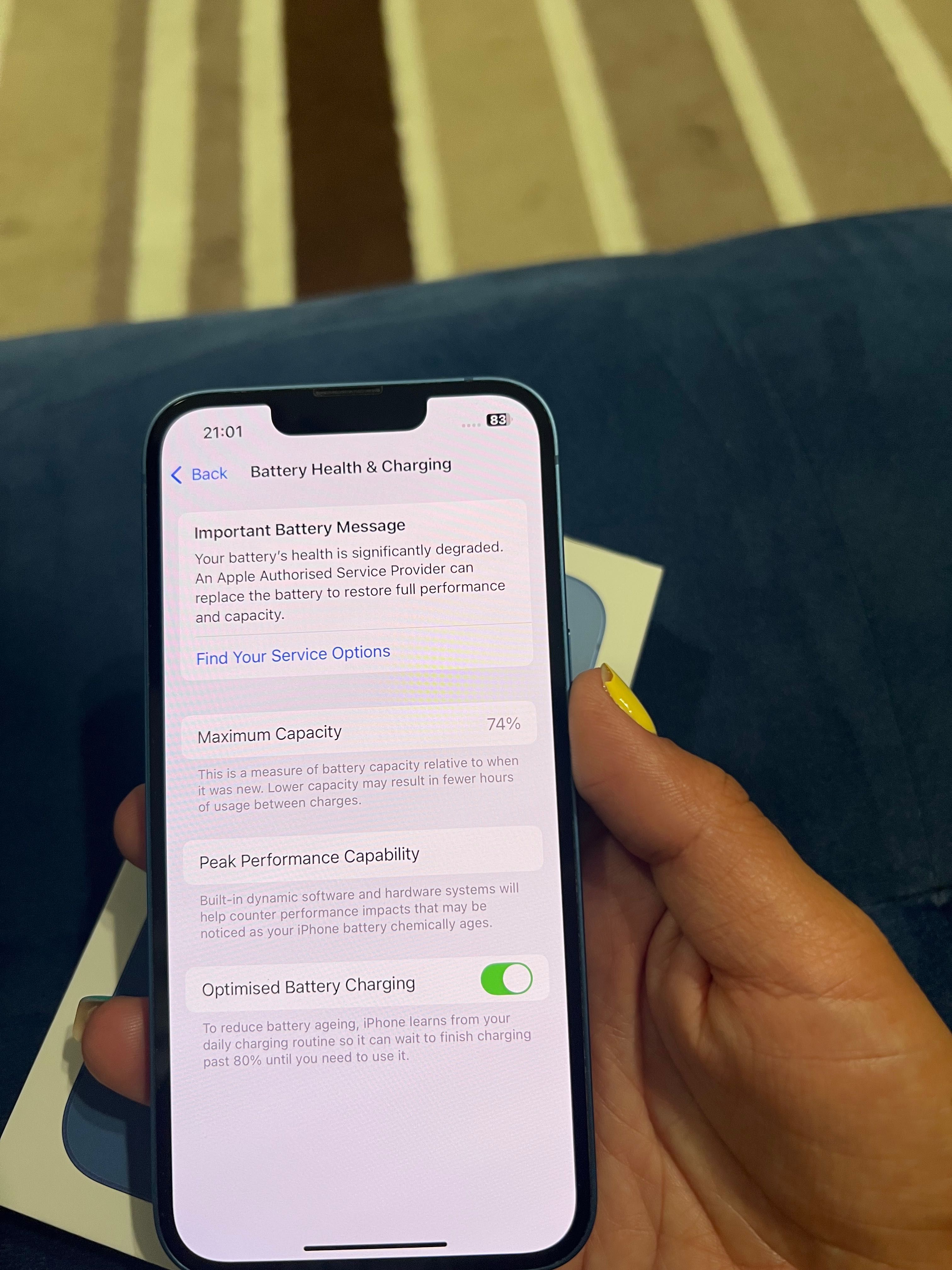 Iphone 13 blue 128GB
