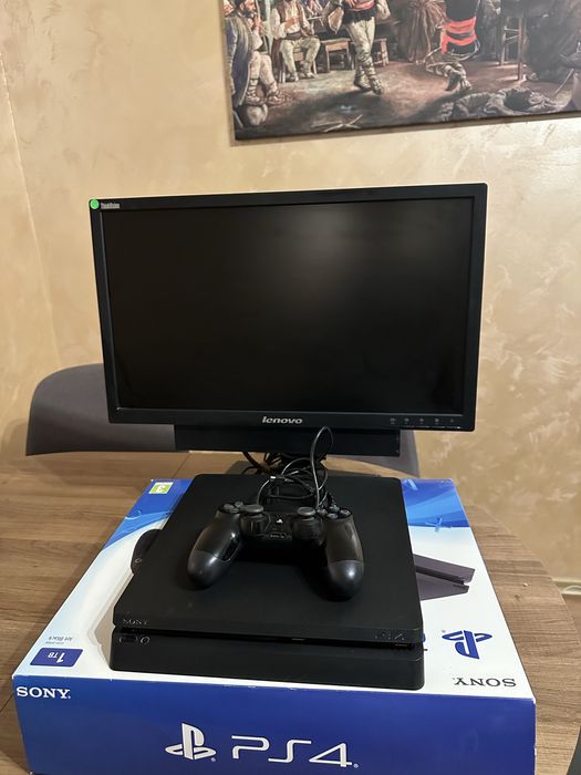 PlayStation 4 1 TB PS4+ Монитор Lenovo 23”