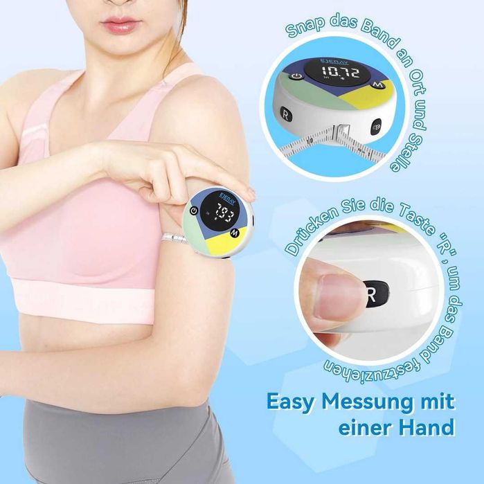 Bandă de măsurare inteligentă pentru corp,