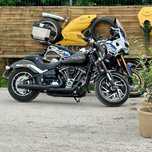 Harley-Davidson Sport Glide STAGE 1 / Vance&Hines FP4 / Evacuare full RINEHART / Sa SADDLEMEN
