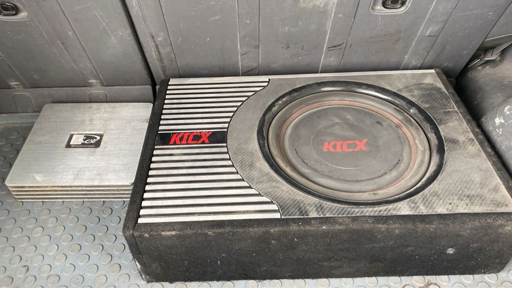 Саб и усилитель 4 канальный