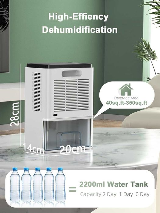 Влагоабсорбатор / влагоуловител ZASTION 2200ml площ 260 квадратни фута