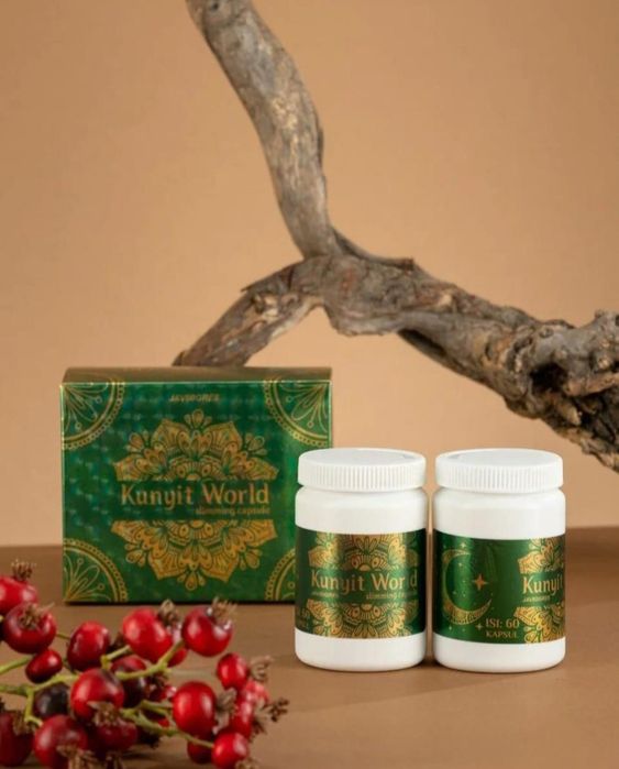 Индонезийская куркума Kunyit world для похудения | День и ночь