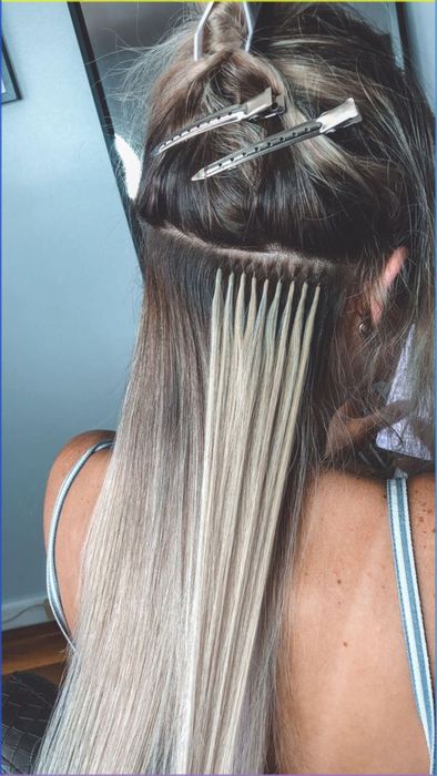 Наращивание волос на 4 массиве куйлюк