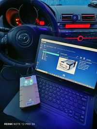 Tester /Diagnoza auto Delphi soft 2021 bluetooth,laptop