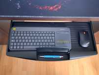 Tavă glisanta pentru tastatură și mouse, cu suport pentru pixuri
