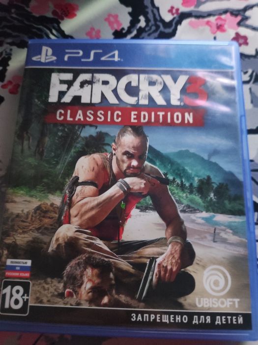 Диск на пс4 farcry 3 в хорошем состоянии