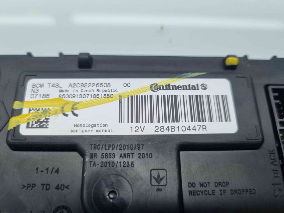 Modul confort  Dacia Logan 2 [Fabr 2012-2020] 284B10447R