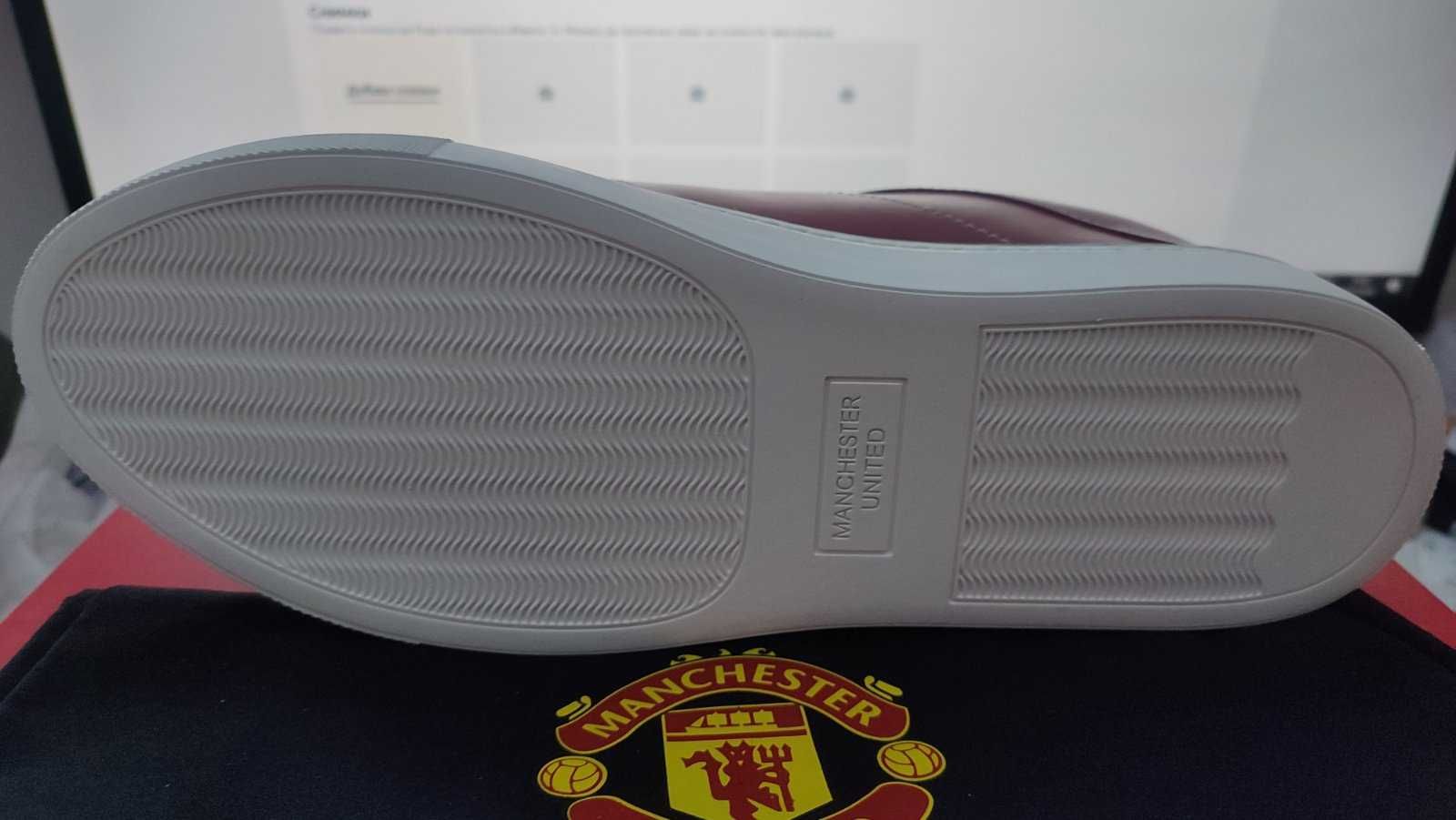 Оригинални кожени обувки * MANCHESTER UNITED * EU43