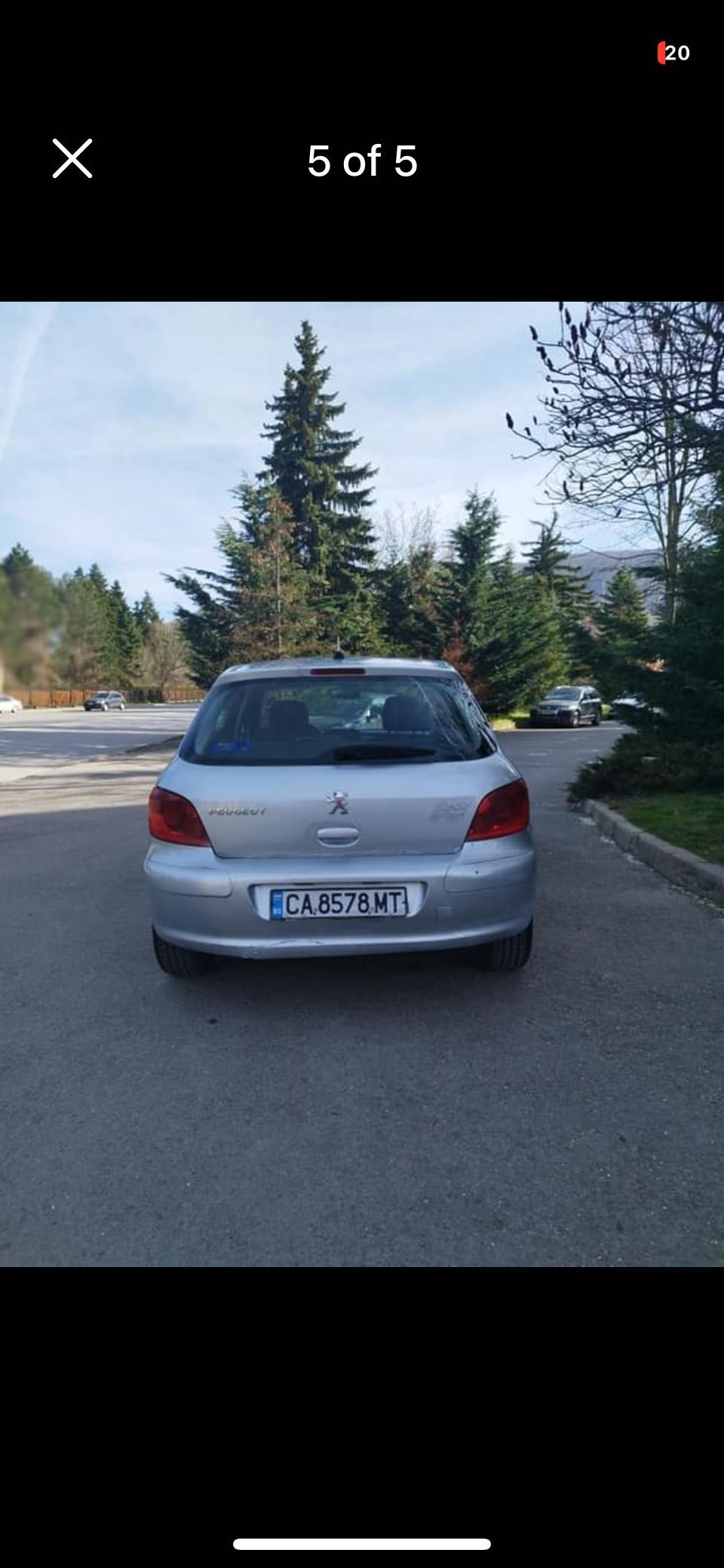 Пежо 307 1.6 hdi 109 коня на части