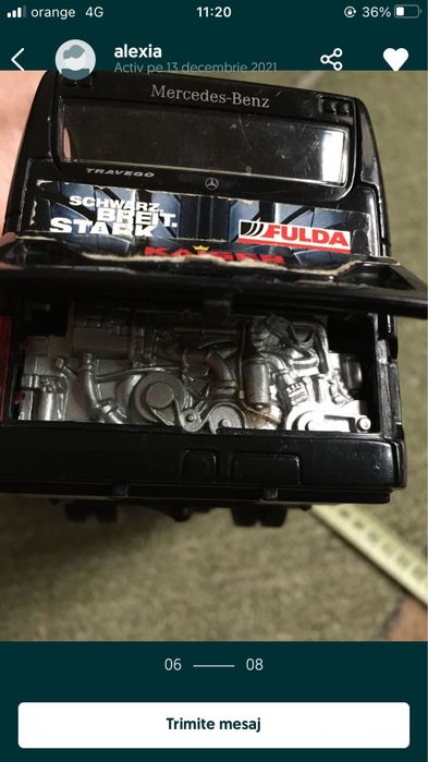 Masinuta-autocar colectie Mercedes Benz