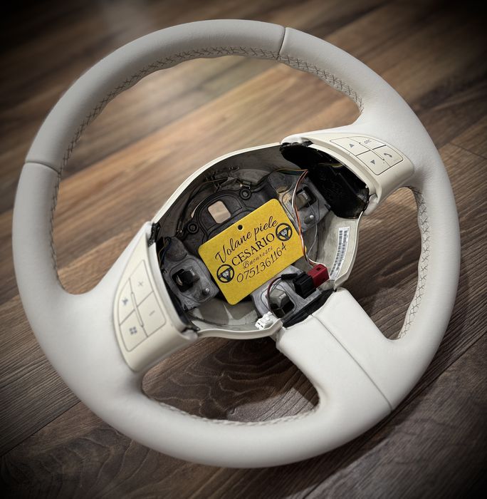 Volan piele nappa naturală Fiat 500