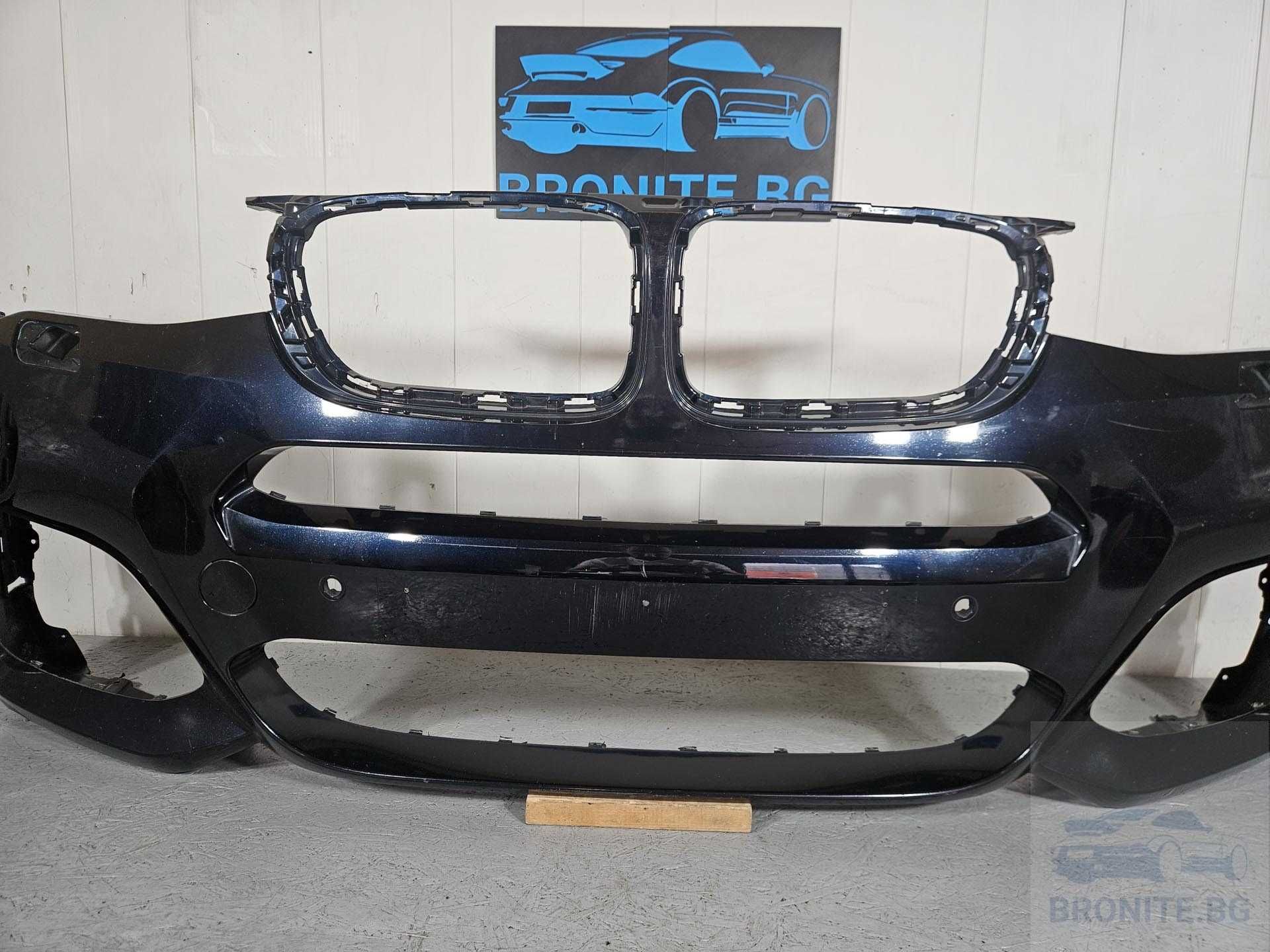 Предна броня BMW X3 X4 LCI F25/26 M-Sport БМВ Х3 Х4 Ф25/26 2014- 2018