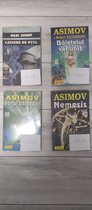 Carți SF Isaac Asimov tot setul sau la bucată