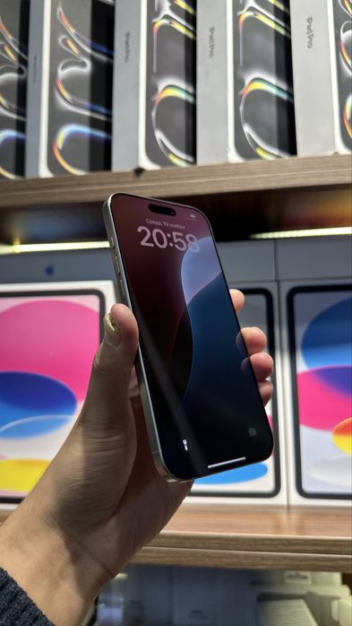 iphone 16 pro max 256gb 100% 12sikil Naxt va Nasiya savdo