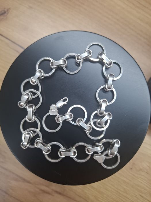 Сребърни бижута,колие и обеци