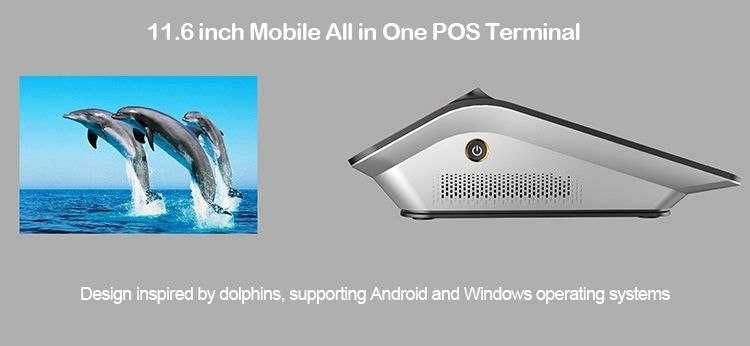 Pos моноблок как планшет Windows i3 4/64 встроенный сканер и чек