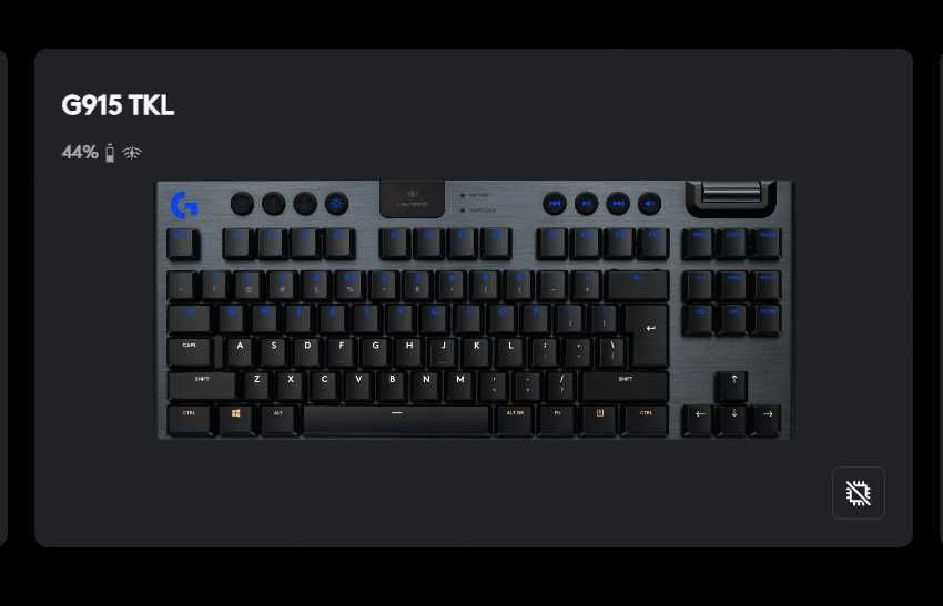Logitech G915 TKL cu garantie Switch Tactil (maro)