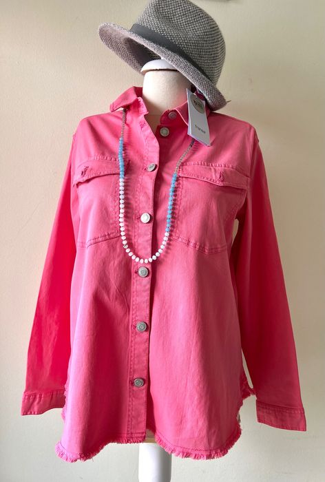 Нова кокетна плътна риза/яке