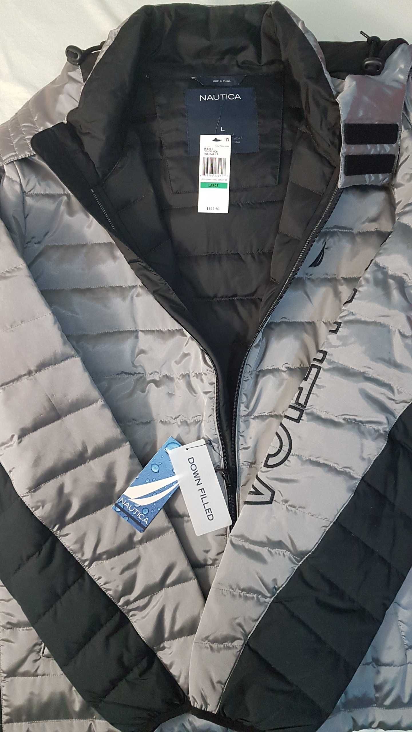 Ново мъжко пухено яке NAUTICA есенно-зимно размер L