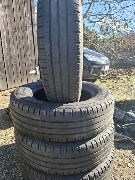 Vand set 4 anvelope 195 75 16 C hankook de vara