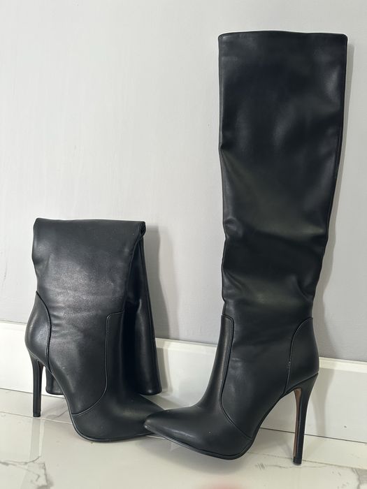 Сапоги ботфорты осень-зима новые