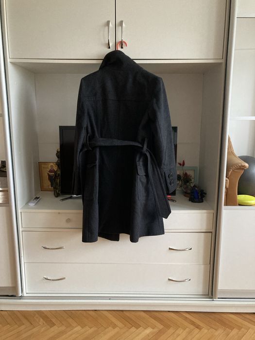 Palton Zara, M, 100% lana