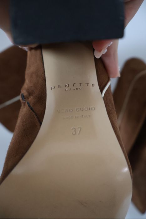 Cizme din piele intoarsa