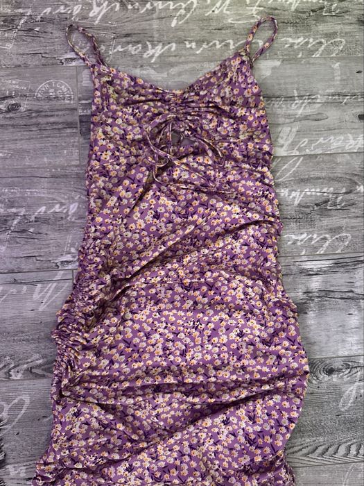 rochie cu flori shein S