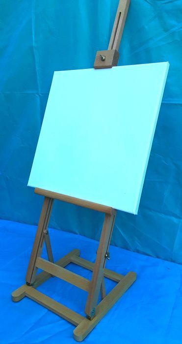 ȘEVALET DIN LEMN MASIV DE FAG pentru pictat pe masă - NOU - 80 Lei