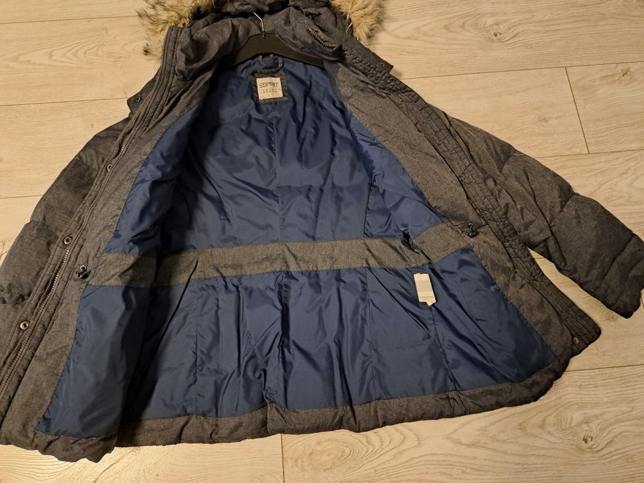 Geaca fulgi Esprit marimea L 42 gri