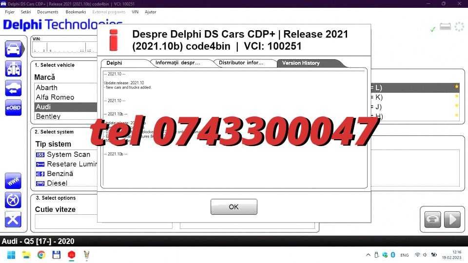 Update Delphi 2021 Ds150e Autocom 2021 Rev 1 Turisme Si Camioane