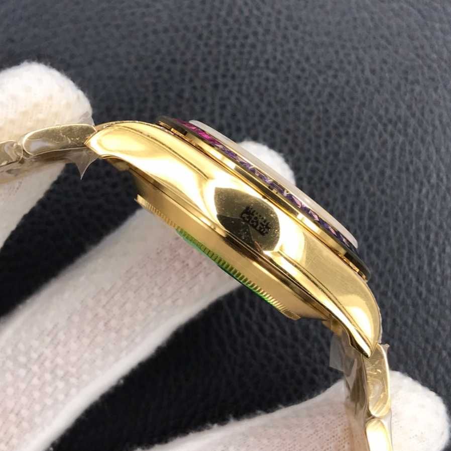 Rolex Daytona Rainbow Gold – Moissanite Edition