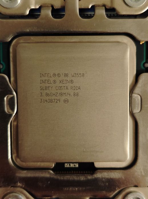 Intel Xeon w3550 (аналог Core i7 950)