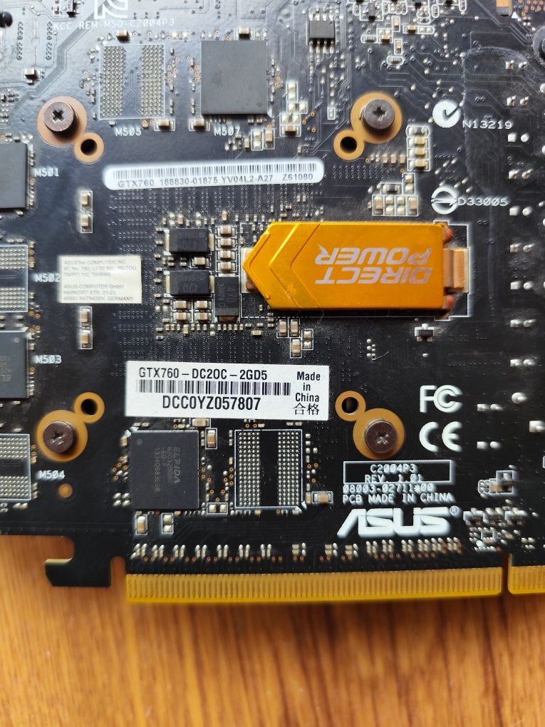 Продавам Asus GTX 760