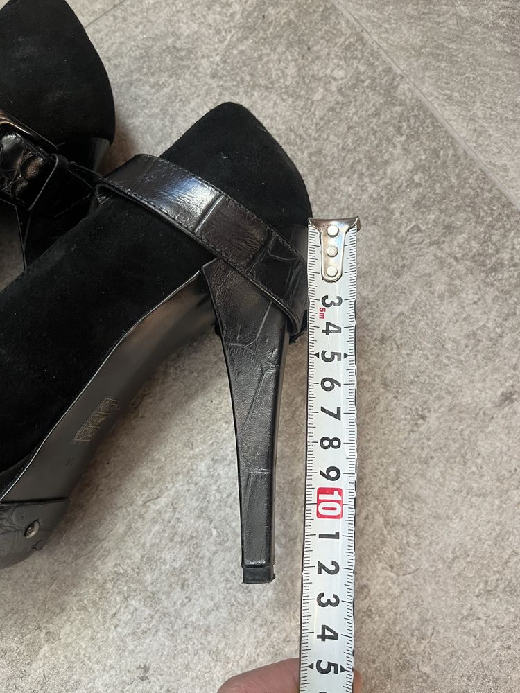 Guess sandale platforma toc inalt