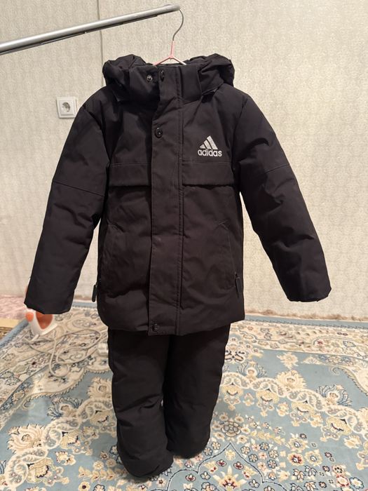 Теплая зимняя куртка для мальки рост 104