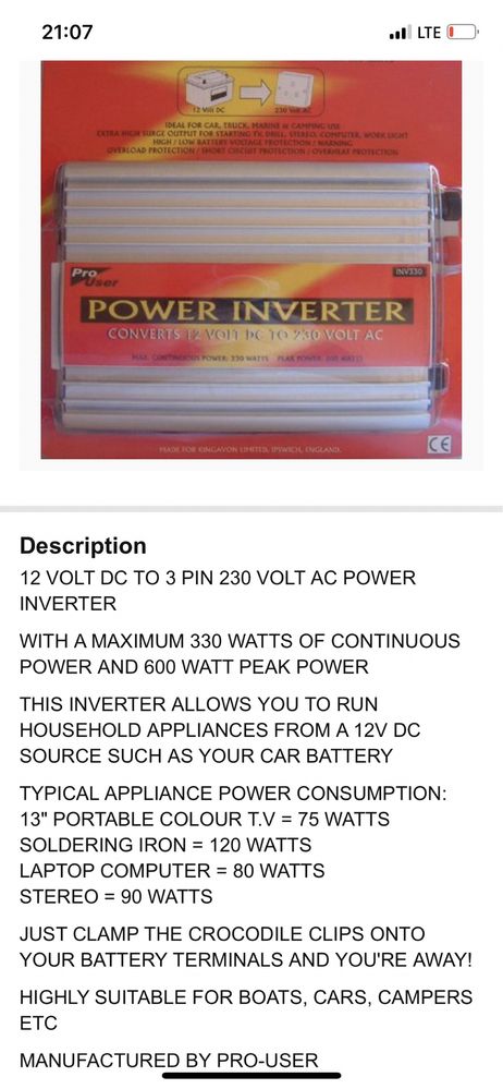 Инвертор Power Invertor