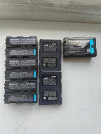 Аккумуляторные батарейки sony, Panasonic, jvc